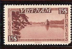 1951 South Vietnam  Lake Hanoi   SC# 12  Mint Never Hinged