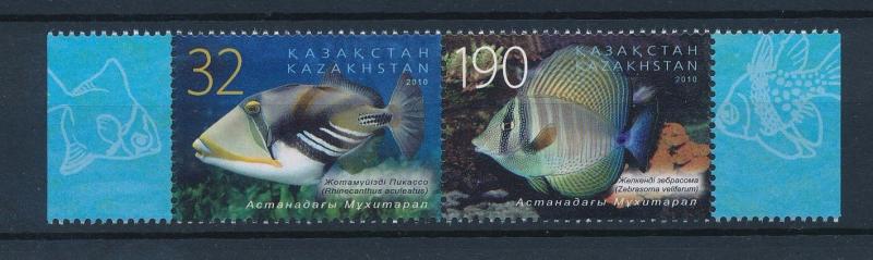 [36637] Kazakhstan 2010 Marine life Fish MNH