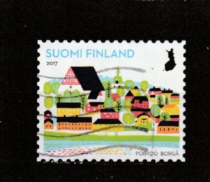 Finland  Scott#  1548a  Used  (2017 Porvoo City Park)