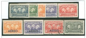 Ecuador #347-351/C39-C42 Unused Single (Complete Set)