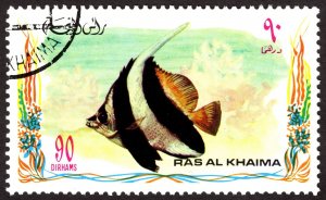 1972, Ras al Khaimah 90d, Used CTO, Mi 631A