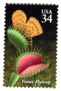 3528 MNH single Carnivorous Plants - Venus Flytrap