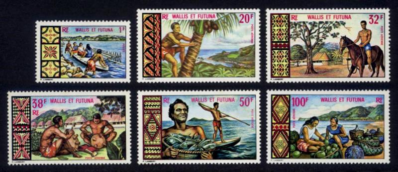 Wallis & Futuna Sc# 171, C31-5 MNH Traditional Life