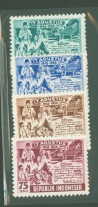 Indonesia #406-9  Single (Complete Set)