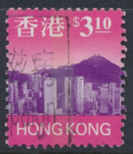 Hong Kong SG 859   SC# 774  Hong Kong Skyline   Used 1997  see scan