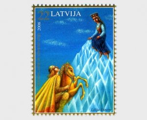 2008 Latvia Sudraba - Fairytale (Scott 714) MNH