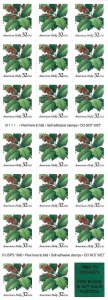 US 3177a - (Complete Booklet) Pane of 20 - 32¢ stamps. - Christmas 1997