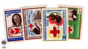 Guatemala #C295-C298 MNH - Stamp - CAT VALUE $7.30
