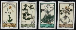 Liechtenstein # 1056 - 1059 MNH