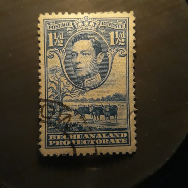 Bechuanaland 126  1 12 d Used  VF