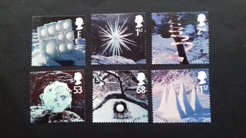 Great Britain2003 Merry Christmas - Self-Adhesive Stamps Used