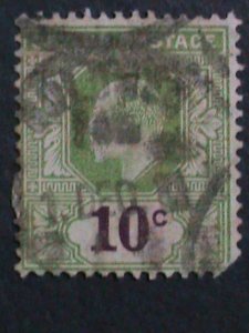 ​CEYLON- 1903 SC#183 OVER 119 YEARS OLD-KING EDWARD VII-USED-STAMPS VERY FINE
