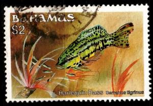 BAHAMAS [1986] MiNr 0630 XI ( O/used ) Fische