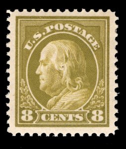 MOMEN: US STAMPS #414 MINT OG H XF JUMBO LOT #82754*