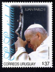 Uruguay Scott 2120 MNH** Pope JP2 stamp