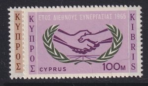 CYPRUS, Scott 260-261, MNH