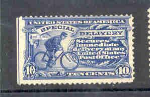 USA  ScE6 1902 10c Special Delivery stamp mint