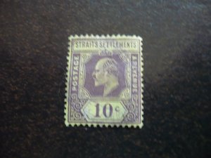 Stamps - Straits Settlements - Scott# 98 - Used Single Stamp