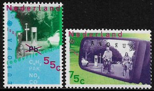 Netherlands #729-30 MNH Set - Europa