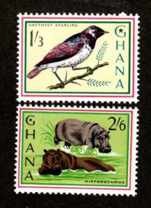 Ghana # 198-199 Mint NH!