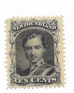 Newfoundland #27 MH VF- Stamp Large Margin Nice Centering