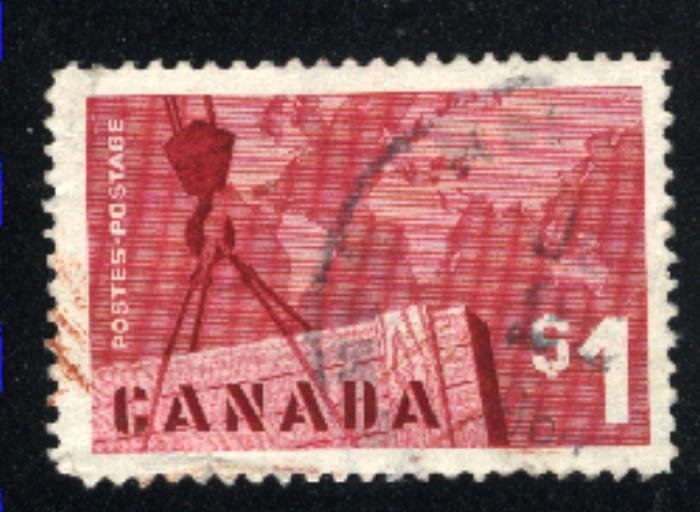 Canada #411  used   VF  PD