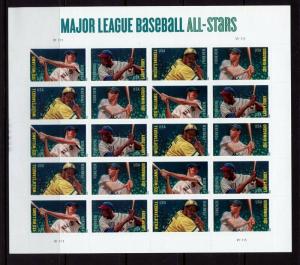 UNITED STATES  SCOTT#4697b  FOREVER BASEBALL  ALL-STARS  SHEET OF 20  MINT  NH