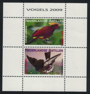Neth. Antilles Chestnut Woodpecker Dusky Purpletuft Birds MS 2009 MNH SG#MS2018