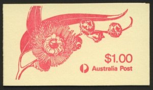 Australia 852a Booklet MNH Flowers