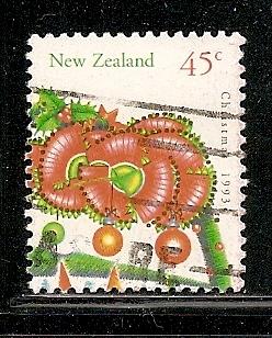 New Zealand Christmas stamp used s.c.# 1165a