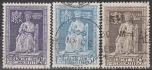 Ireland #142-4 F-VF Used  CV $27.00 (A1953)