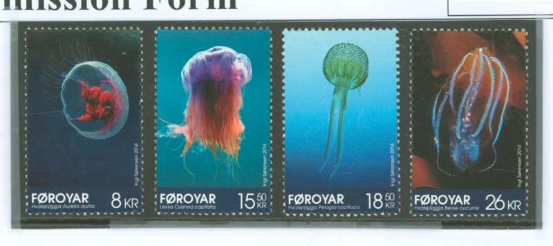 Faroe Islands #613-616 Mint (NH)