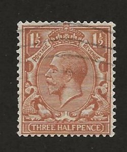 GREAT BRITAIN SC# 189b  F/U