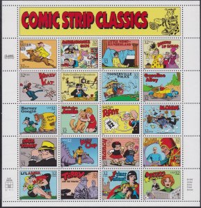 3000 Comic Strips MNH