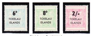 Tokelau 1966 Surcharge MNH