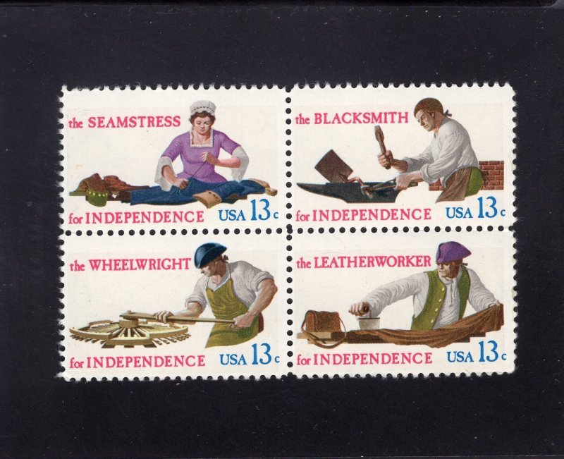 1717-1720 Skilled Hands, MNH blk/4