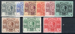 Bermuda 1921 Three Hundred Years Set Sg 68-76 Mlh /MH-