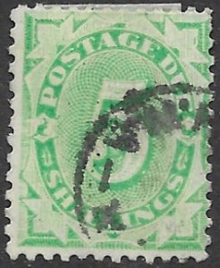 Australia J-20   1902    5 sh  fine used