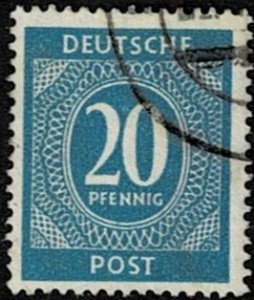 1946 Germany Scott Catalog Number 543 Used