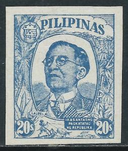 Philippines, Sc #N39, 20s MH