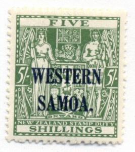 SAMOA #176, Mint Never Hinged, Scott $48.00