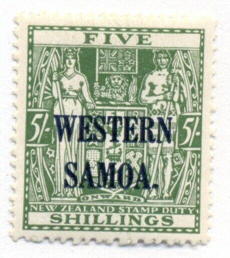 SAMOA #176, Mint Never Hinged, Scott $48.00