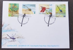 *FREE SHIP Taiwan Stream Dragonflies 2000 Insects River Wildlife Nature (FDC