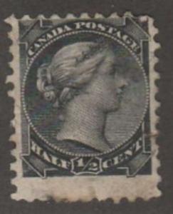 Canada Scott #34 Stamp - Used Single