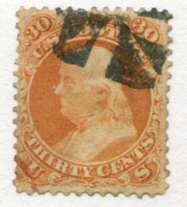 USA SC# 71 Franklin 30c  Canceled