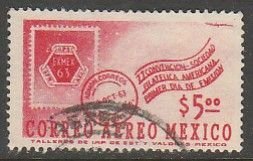 MEXICO C274, Convention of the American Philatelic Soc USED, VF. (625)