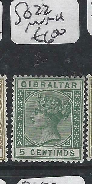 GIBRALTAR  (PP0207B)  QV  5C  SG  22   MNH