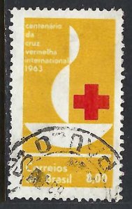 Brazil 961 VFU RED CROSS X858