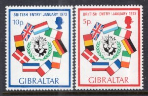 Gibraltar 294-295 MNH VF