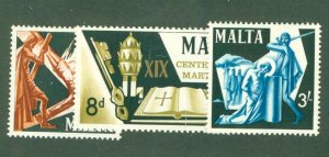 MALTA 364-66 MNH BIN $0.75